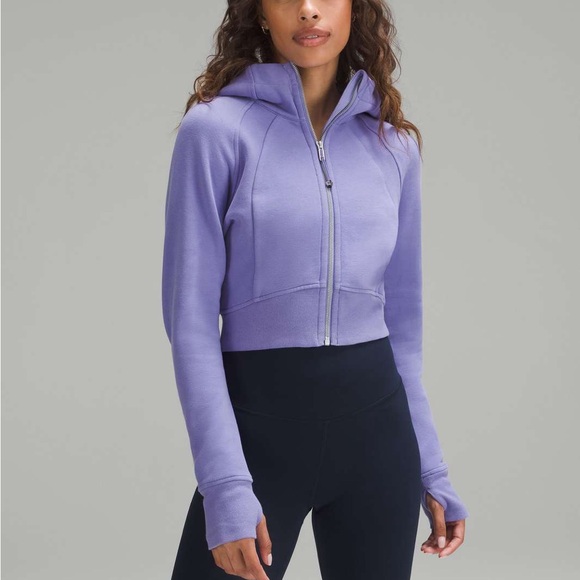 Lululemon cropped scuba full zip hoodie - Picture 8 of 8